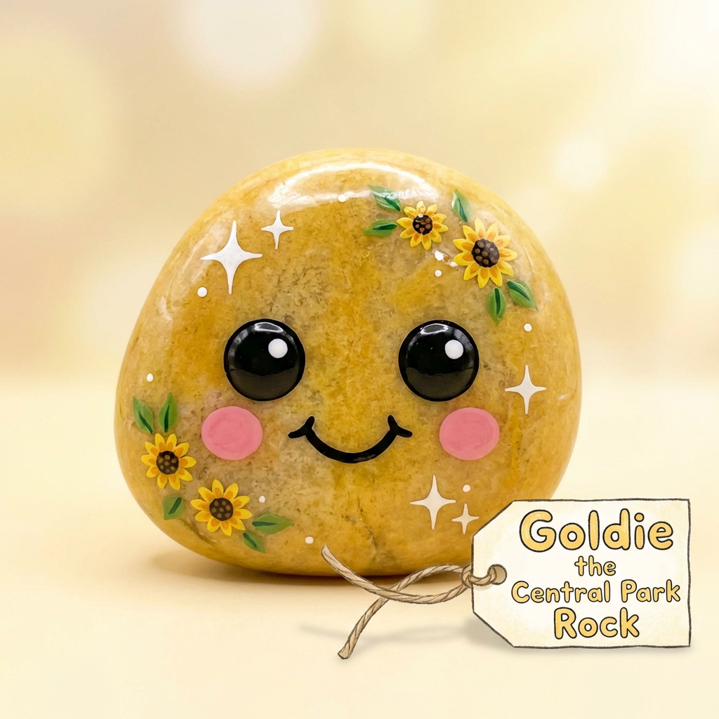 Goldie the Central Park Rock