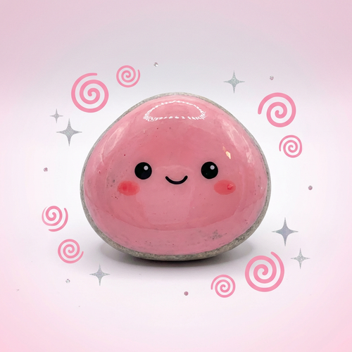 Peachi the Pink Rock